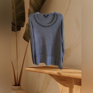 Women's Vera Wang Sweater Plus Size 0X cardigan brown beige fall winter sweater